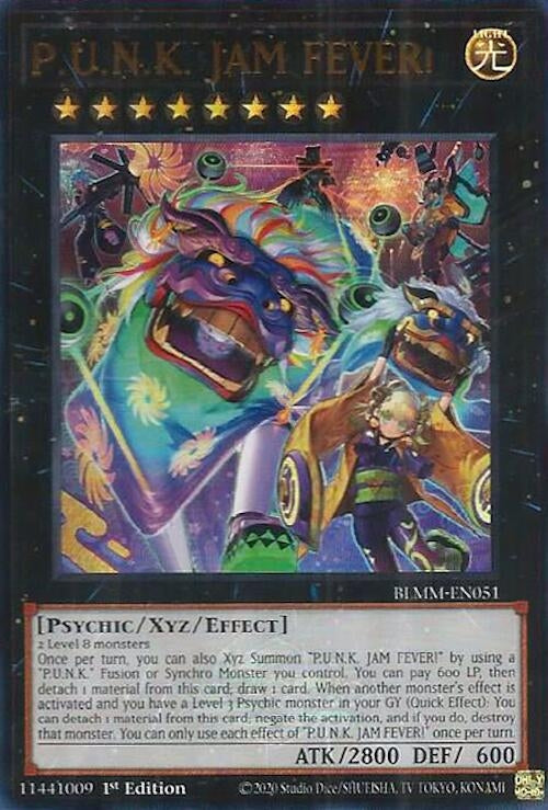 Image for P.U.N.K. JAM FEVER! (BLMM-EN051) (BLMM) - YuGiOh
