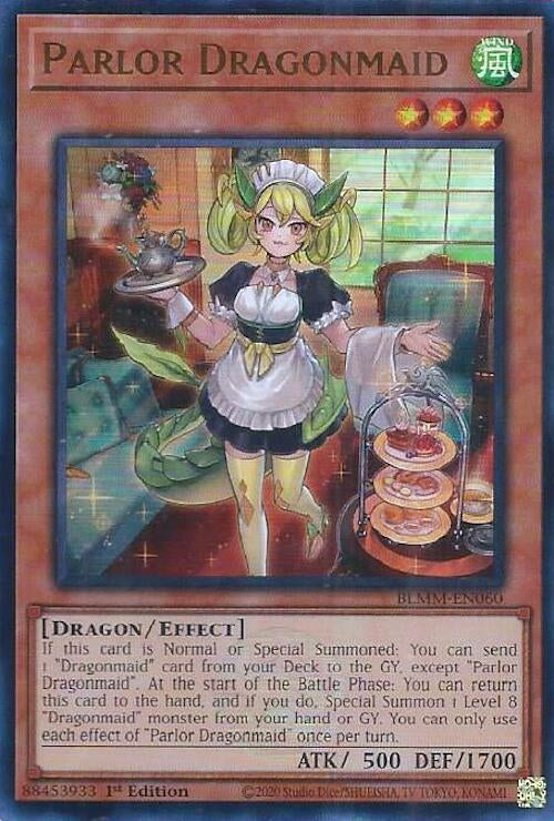 Image for Parlor Dragonmaid (BLMM-EN060) (BLMM) - YuGiOh