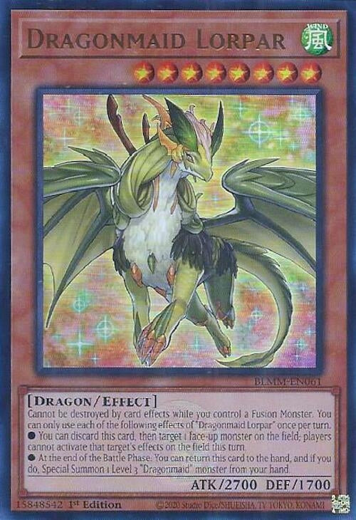 Image for Dragonmaid Lorpar (BLMM-EN061) (BLMM) - YuGiOh