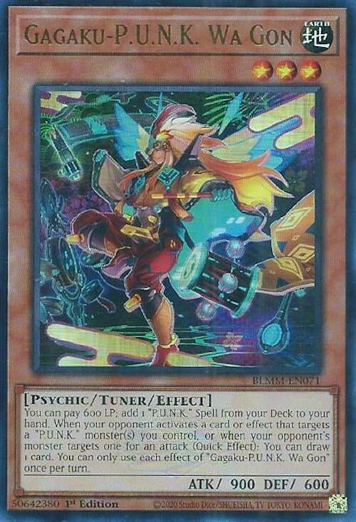 Image for Gagaku-P.U.N.K. Wa Gon (BLMM-EN071) (BLMM) - YuGiOh