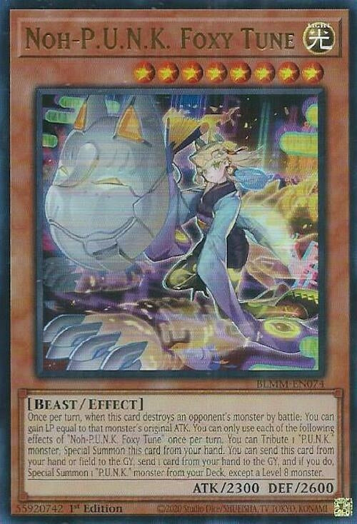 Image for Noh-P.U.N.K. Foxy Tune (BLMM-EN074) (BLMM) - YuGiOh