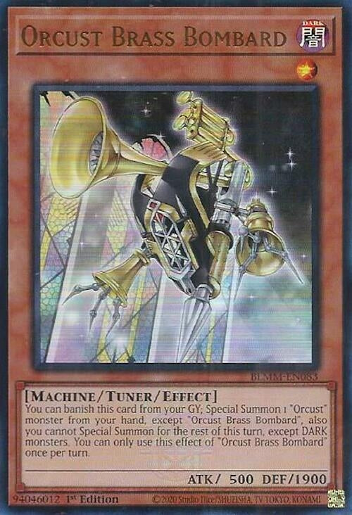 Image for Orcust Brass Bombard (BLMM-EN083) (BLMM) - YuGiOh