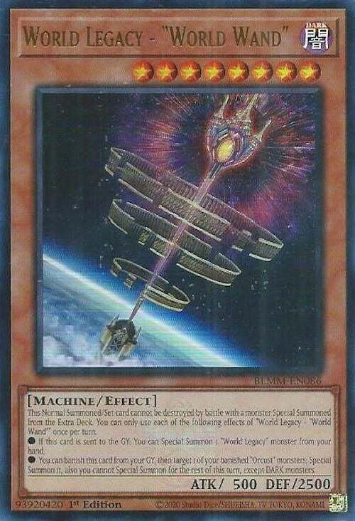 Image for World Legacy - "World Wand" (BLMM-EN086) (BLMM) - YuGiOh