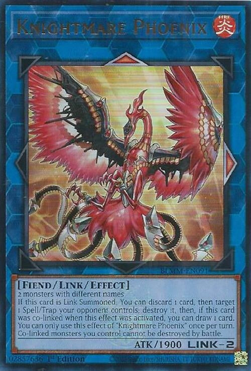 Image for Knightmare Phoenix (BLMM-EN091) (BLMM) - YuGiOh