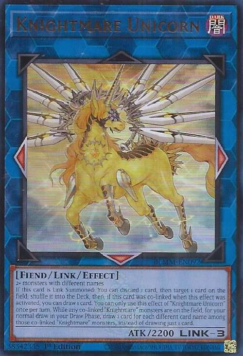 Image for Knightmare Unicorn (BLMM-EN092) (BLMM) - YuGiOh