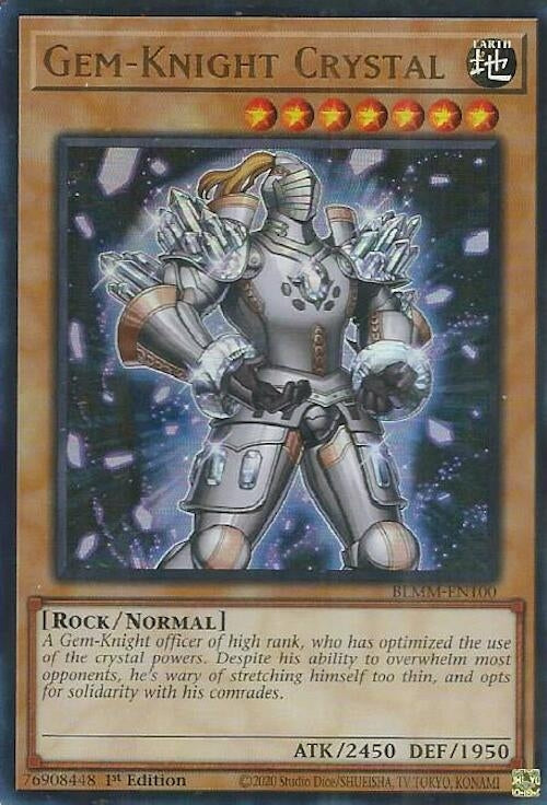 Image for Gem-Knight Crystal (BLMM-EN100) (BLMM) - YuGiOh