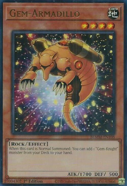 Image for Gem-Armadillo (BLMM-EN108) (BLMM) - YuGiOh