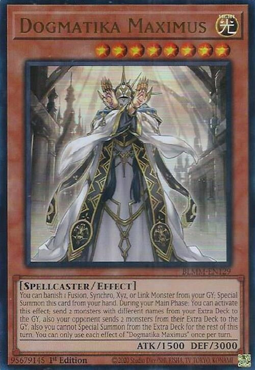 Image for Dogmatika Maximus (BLMM-EN129) (BLMM) - YuGiOh