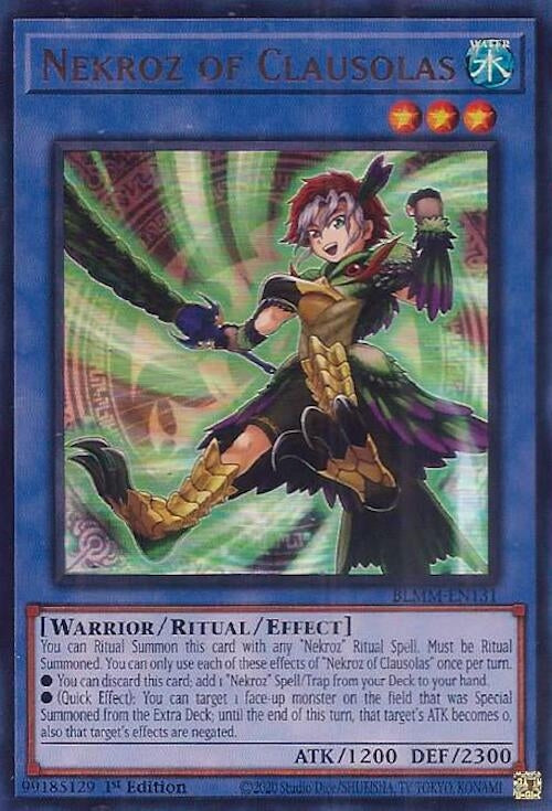 Image for Nekroz of Clausolas (BLMM-EN131) (BLMM) - YuGiOh