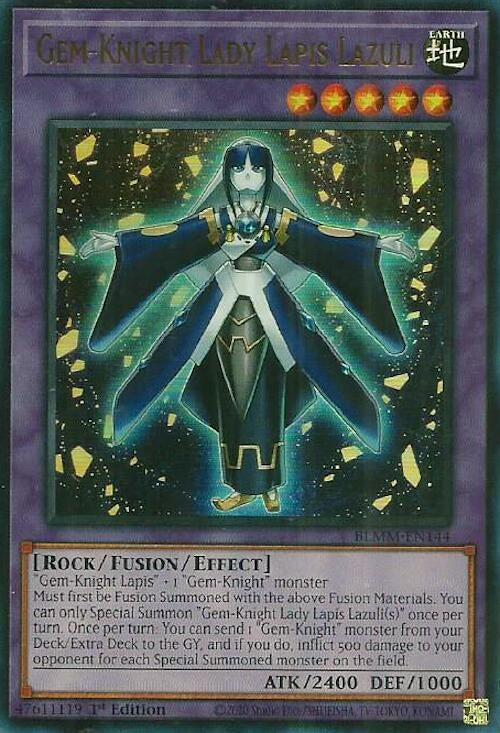 Image for Gem-Knight Lady Lapis Lazuli (BLMM-EN144) (BLMM) - YuGiOh