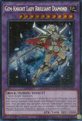 Image for Gem-Knight Lady Brilliant Diamond (BLMM-EN145) (BLMM) - YuGiOh