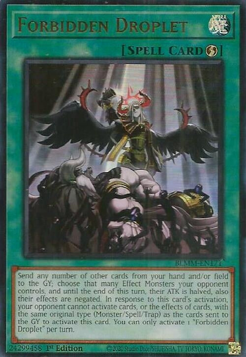 Image for Forbidden Droplet (BLMM-EN171) (BLMM) - YuGiOh