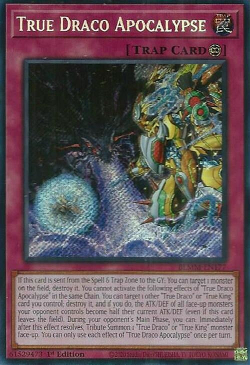 Image for True Draco Apocalypse (BLMM-EN177) (BLMM) - YuGiOh