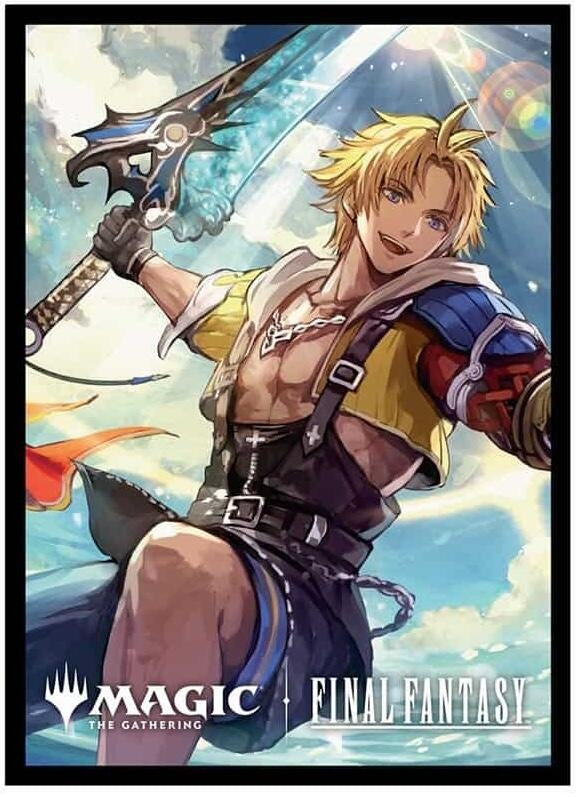 Image for FINAL FANTASY - Standard Deck Protector Sleeves for Magic: The Gathering - Commander D (100-pack) - Card Sleeves