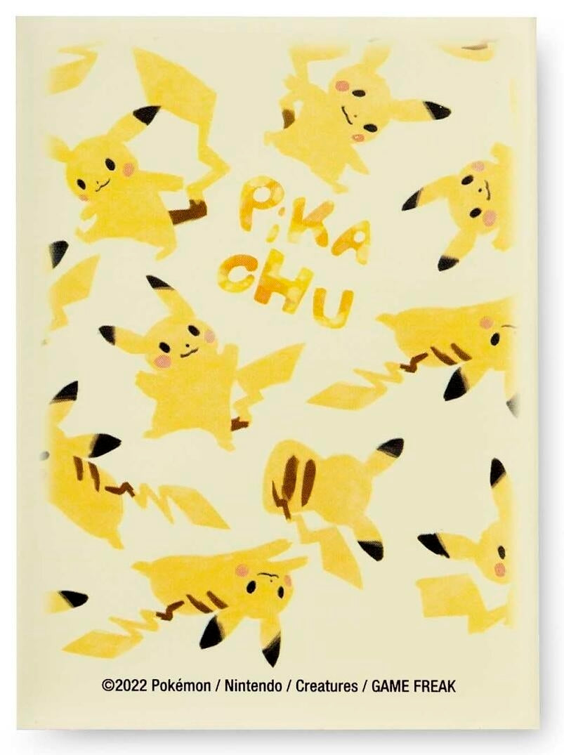 Image for Pokemon TCG: Pokemon Center Exclusive - Pikachu Allover V2 (65 Pack) - Card Sleeves