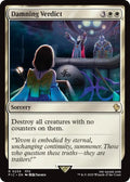 Image for Damning Verdict (Surge Foil) (239) (FINAL FANTASY) - Magic: The Gathering