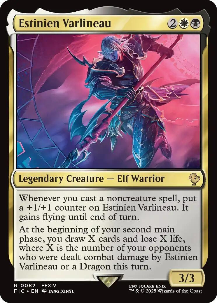 Image for Estinien Varlineau (Surge Foil) (82) (FINAL FANTASY) - Magic: The Gathering