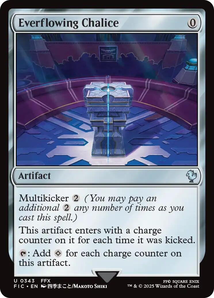 Image for Everflowing Chalice (Surge Foil) (343) (FINAL FANTASY) - Magic: The Gathering