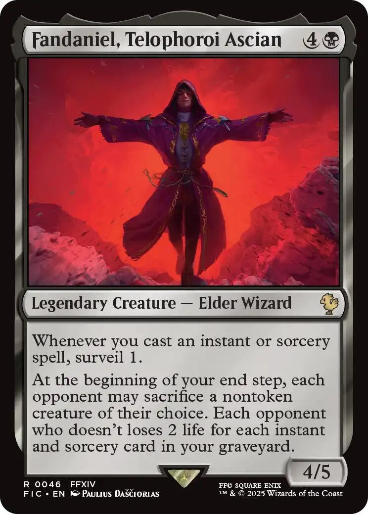 Image for Fandaniel, Telophoroi Ascian (Surge Foil) (46) (FINAL FANTASY) - Magic: The Gathering