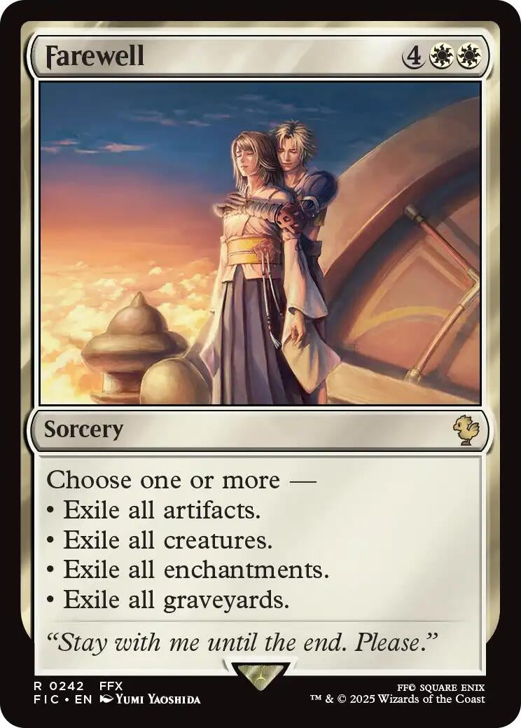 Image for Farewell (Surge Foil) (242) (FINAL FANTASY) - Magic: The Gathering