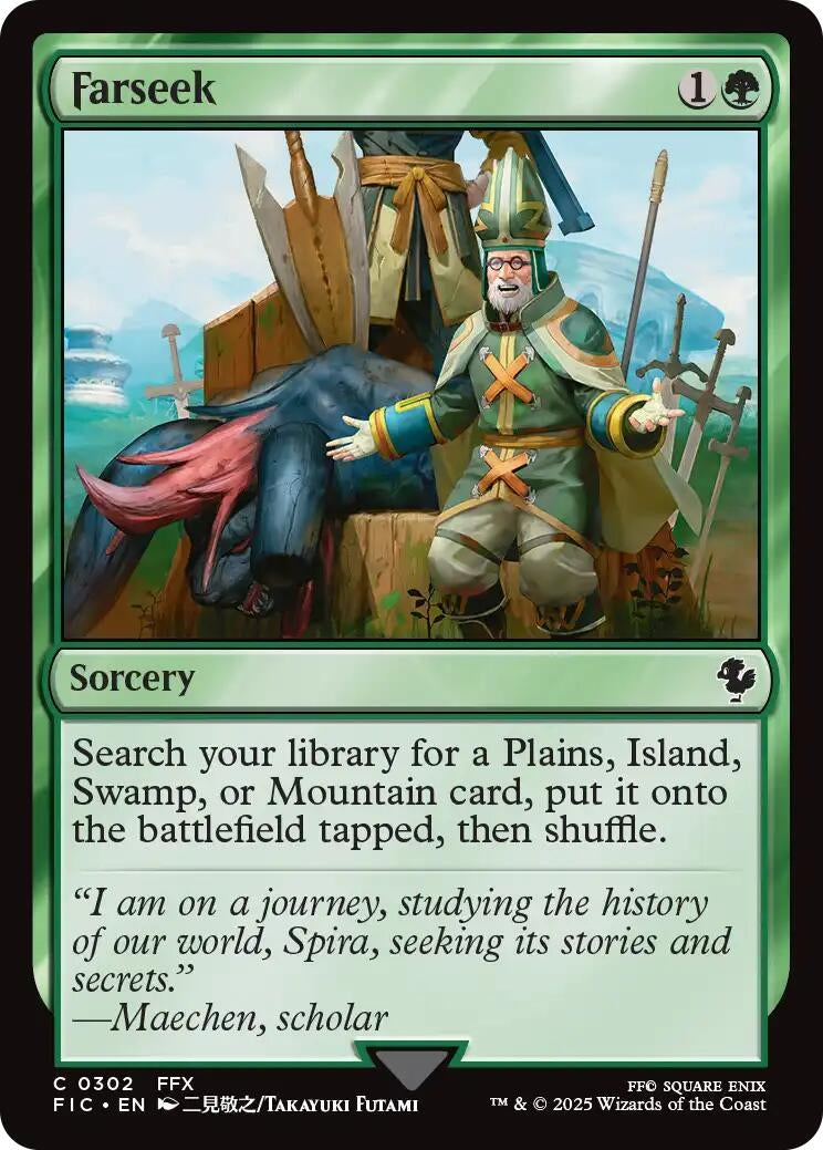 Image for Farseek (Surge Foil) (302) (FINAL FANTASY) - Magic: The Gathering