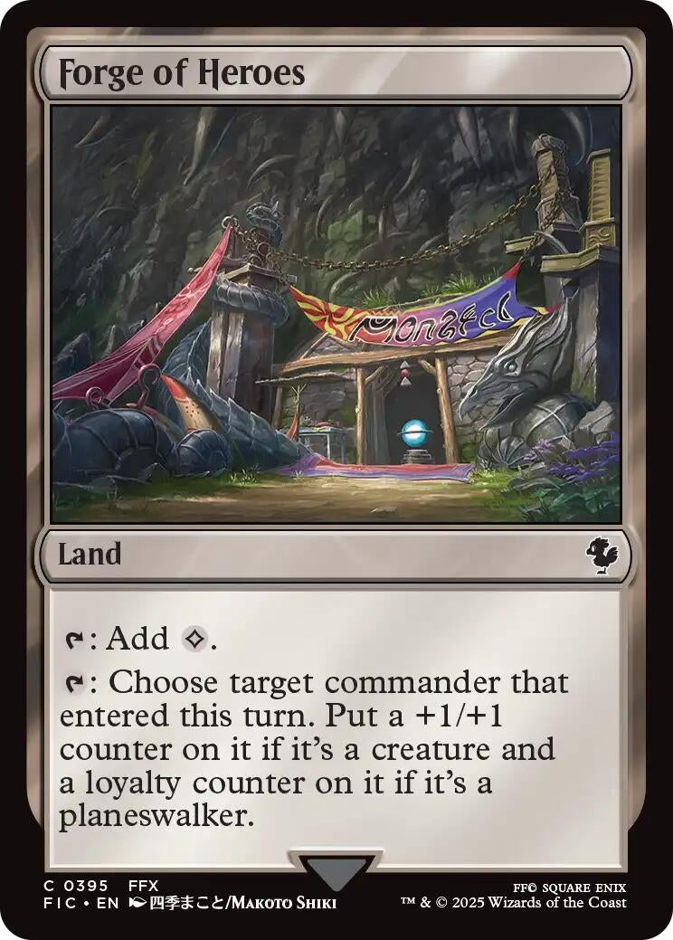 Image for Forge of Heroes (Surge Foil) (395) (FINAL FANTASY) - Magic: The Gathering