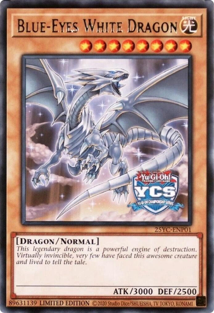 Blue-Eyes White Dragon (25YC-ENP01) (25YC)