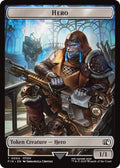 Image for Hero (0004) // Wizard (0015) Double-Sided Token (4 // 15) (FINAL FANTASY) - Magic: The Gathering