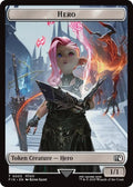 Image for Hero (0005) // Moogle (0011) Double-Sided Token (5 // 11) (FINAL FANTASY) - Magic: The Gathering
