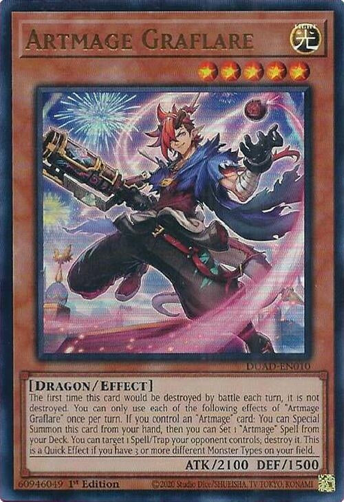 Image for Artmage Graflare (DUAD-EN010) (DUAD) - YuGiOh