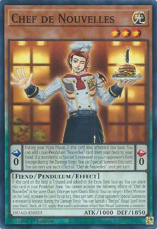 Image for Chef de Nouvelles (DUAD-EN023) (DUAD) - YuGiOh