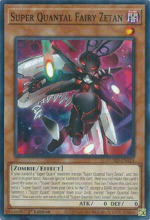 Image for Super Quantal Fairy Zetan (DUAD-EN024) (DUAD) - YuGiOh