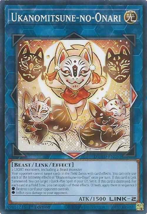 Image for Ukanomitsune-no-Onari (DUAD-EN051) (DUAD) - YuGiOh