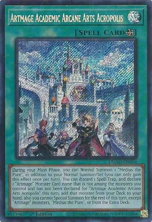 Image for Artmage Academic Arcane Arts Acropolis (DUAD-EN054) (DUAD) - YuGiOh