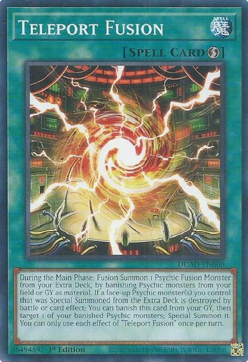 Image for Teleport Fusion (DUAD-EN060) (DUAD) - YuGiOh