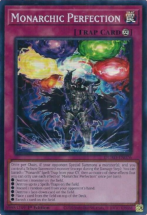 Image for Monarchic Perfection (DUAD-EN076) (DUAD) - YuGiOh