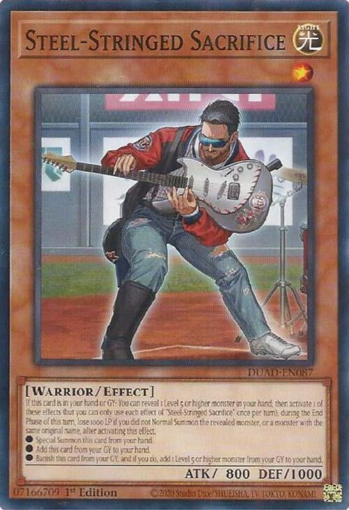 Image for Steel-Stringed Sacrifice (DUAD-EN087) (DUAD) - YuGiOh