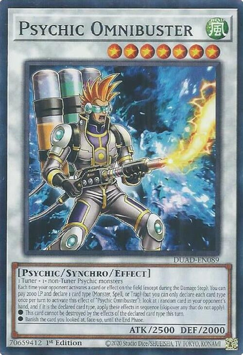 Image for Psychic Omnibuster (DUAD-EN089) (DUAD) - YuGiOh
