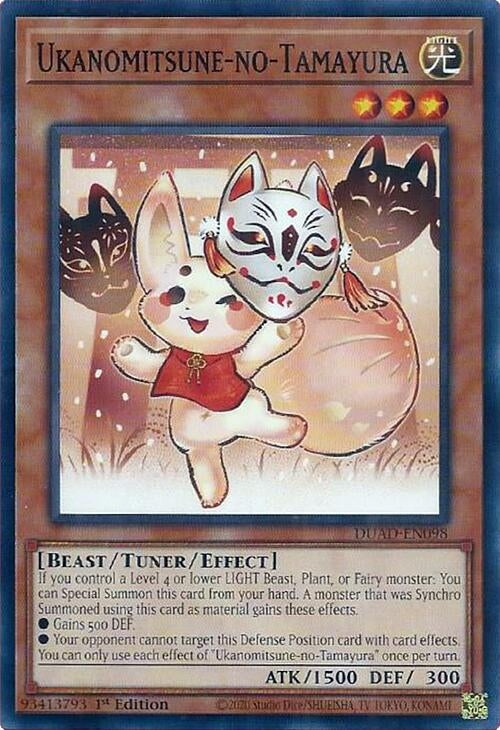 Image for Ukanomitsune-no-Tamayura (DUAD-EN098) (DUAD) - YuGiOh