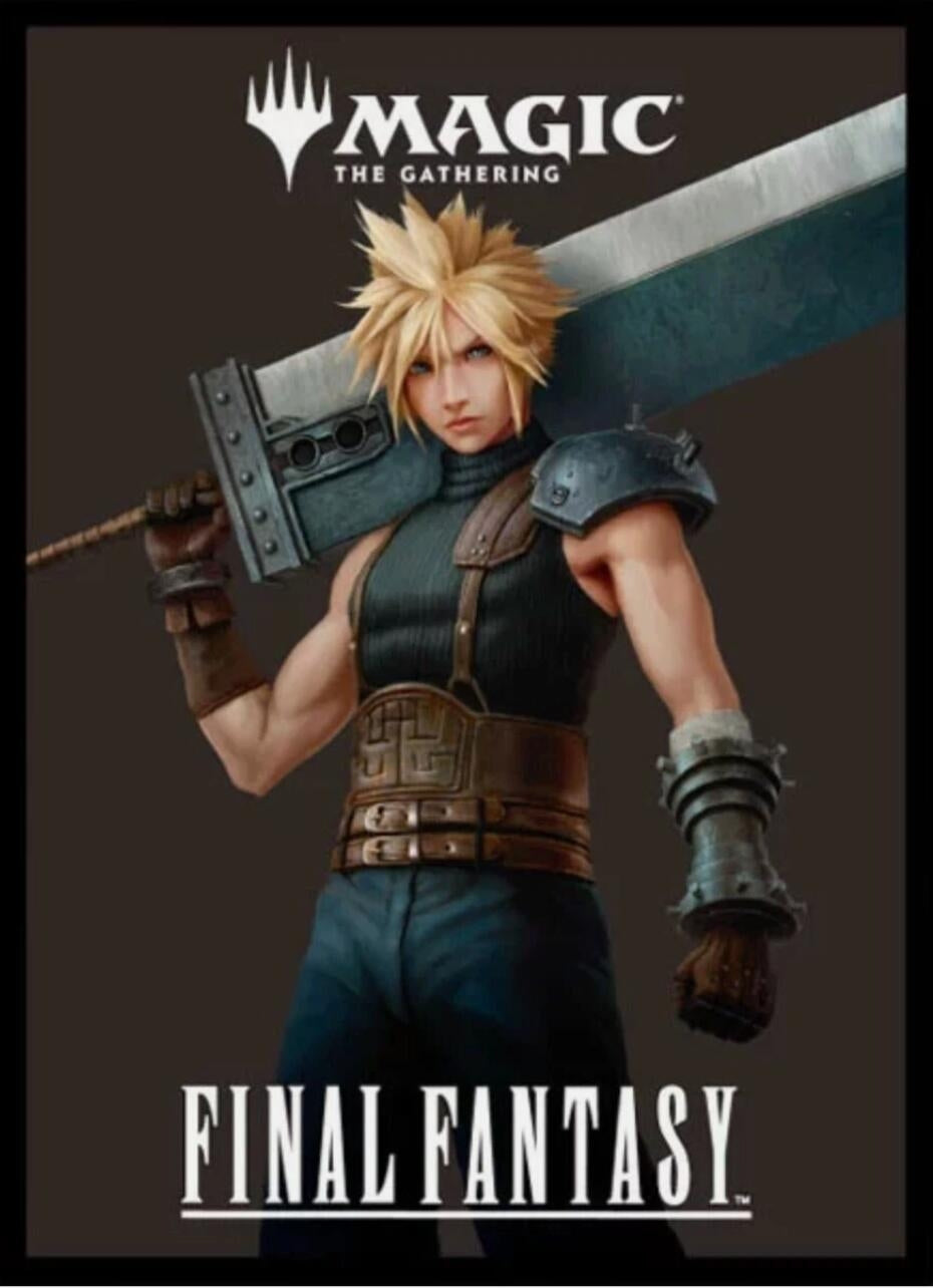 Image for Magic: The Gathering Player's Card Sleeve - FINAL FANTASY - Cloud Strife MFS-06 (80-Pack) - Card Sleeves