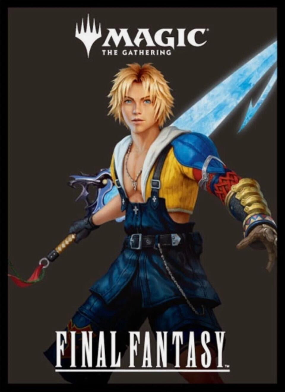 Image for Magic: The Gathering Player's Card Sleeve - FINAL FANTASY - Tidus MFS-07 (80-Pack) - Card Sleeves