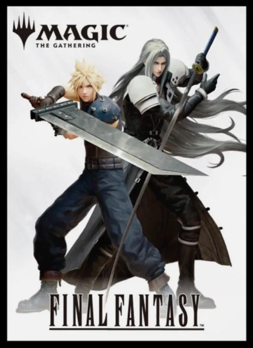 Image for Magic: The Gathering Player's Card Sleeve - FINAL FANTASY - Cloud and Sephiroth MFS-02 (80-Pack) - Card Sleeves