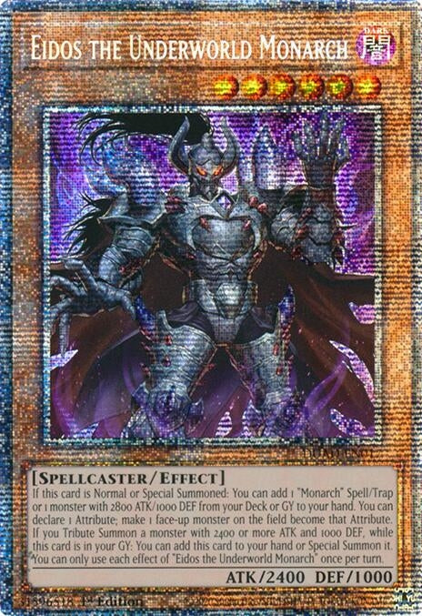 Image for Eidos the Underworld Monarch (Starlight Rare) (DUAD-EN017) (DUAD) - YuGiOh