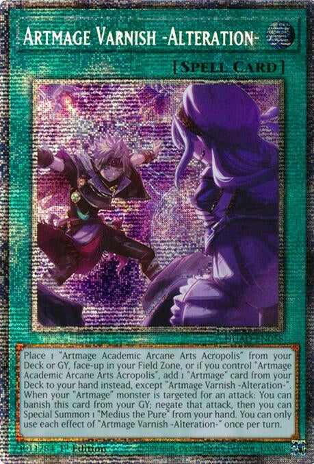 Image for Artmage Varnish -Alteration- (Starlight Rare) (DUAD-EN058) (DUAD) - YuGiOh