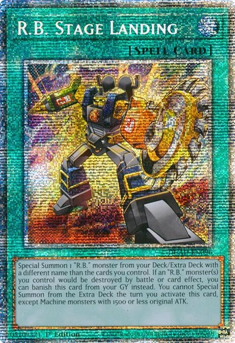 Image for R.B. Stage Landing (Starlight Rare) (DUAD-EN096) (DUAD) - YuGiOh
