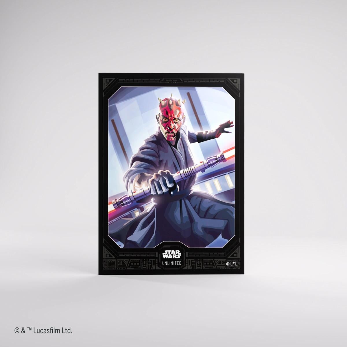 Image for Star Wars: Unlimited Art Sleeves - Darth Maul (LOF) - Card Sleeves
