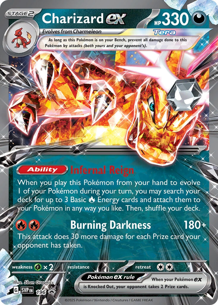 Image for Charizard ex -196 (196) (SVP) - Pokemon