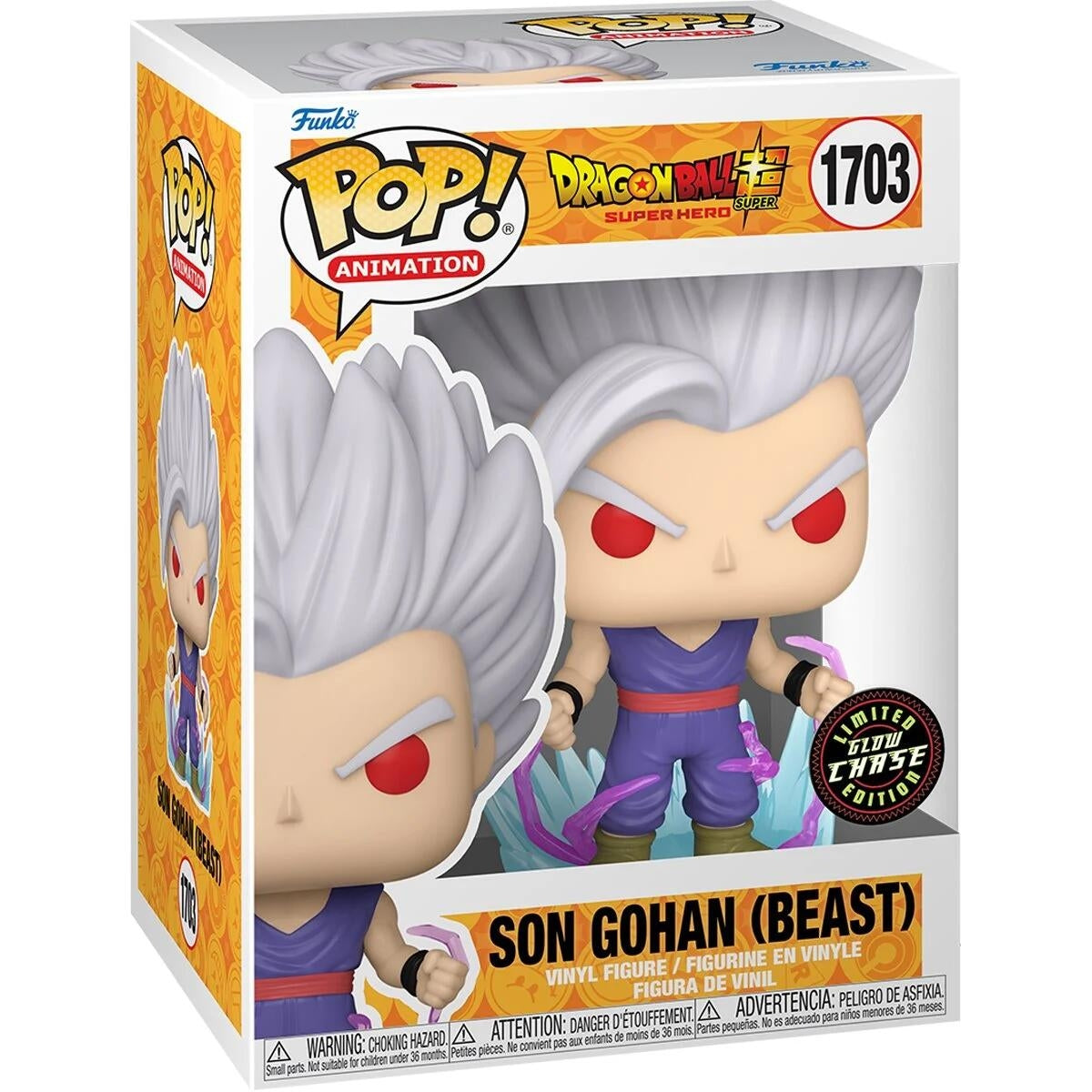 Image for Dragon Ball Z: Son Gohan (Beast) (Glow in the Dark) - Funko