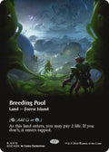 Image for Breeding Pool (Borderless) (Galaxy Foil) (373) (Edge of Eternities) - Magic: The Gathering
