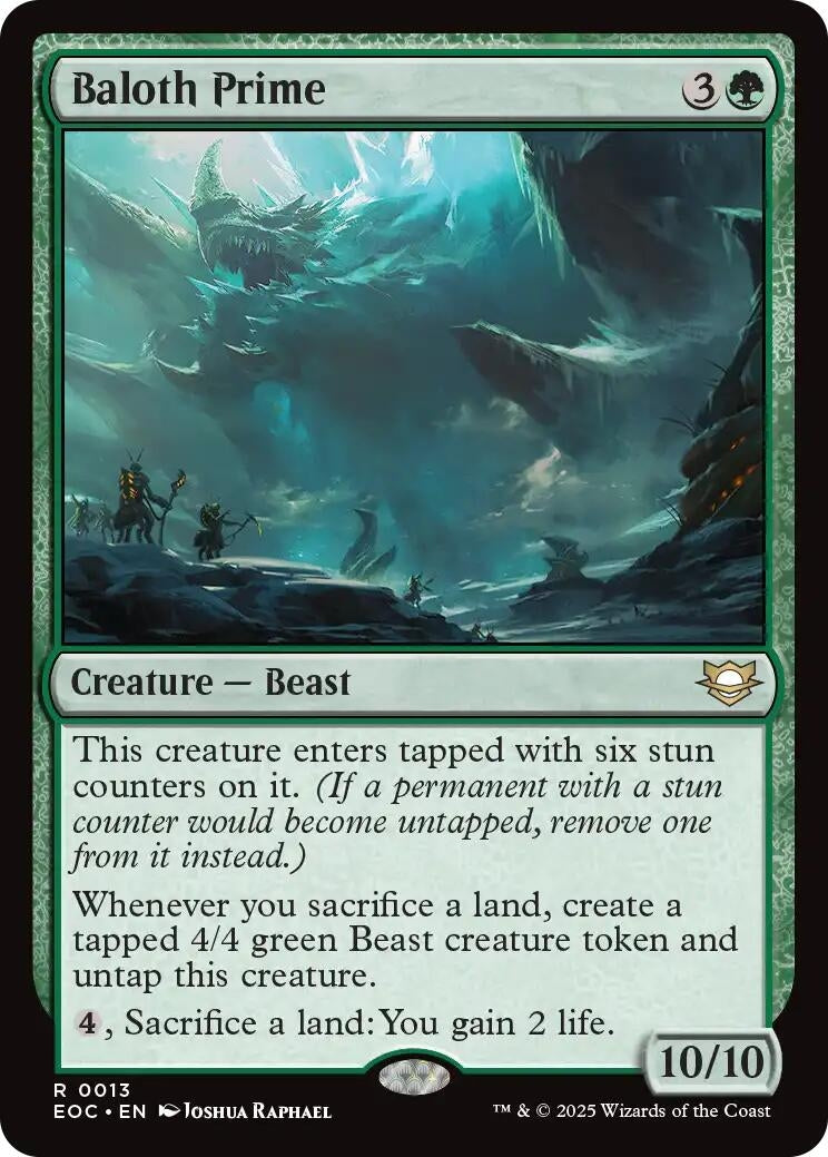 Image for Baloth Prime (13) (Edge of Eternities) - Magic: The Gathering